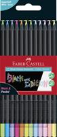 Faber Castell Faber-Castell - kleurpotloden - Black Edition - 12 stuks