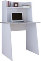 VCM Schreibtisch Computertisch Arbeitstisch Büro Möbel PC Tisch Masola Mini Aufsatz grau