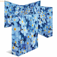 Herma 10 x  Motiv-Ordner A4 7cm Blue Flowers