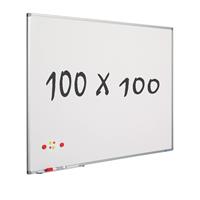 Smit Visual Whiteboard 100x100 Cm agnetisch