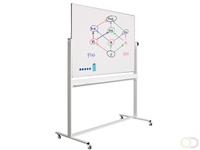 Smit Visual Kantelbord Solid RC10mm profiel, email wit/wit