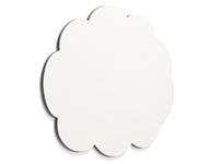 Chameleon whiteboard wolk frameloos emaille zwarte rand