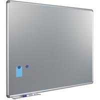 Smit Visual Silverboard DeLuxe Design profiel metallic zilver 1000x2000mm