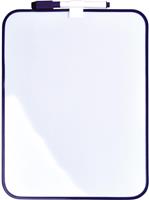 Desq Whiteboard  21.5x28cm + marker paars profiel