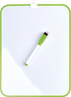 Desq Whiteboard  21.5x28cm + marker groen profiel