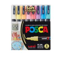 Posca Uni Marker PC-3M 8 Pastel Colors