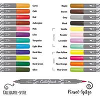 24 ONLINE Calli.Brush Brush-Pens farbsortiert