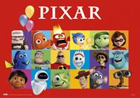 Bureauonderlegger Pixar 34,5 X 49,5 Cm PVC Rood