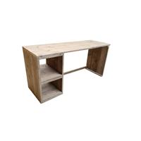 Wood4you Bureau Detroit teigerhout 200lx72dx75h