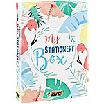 BIC Zeichenset , My Stationery Box,  mit Notizbuch, 29-teilig
