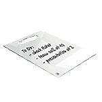 Nobo Mini Draagbaar Whiteboard-notitieblok Voor bureau 1915613 Plexiglas Frameloos A4 Transparant