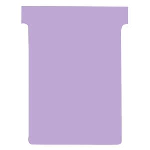 nobo T-Karten, Größe 3 / 92 mm, 170 g/qm, violett