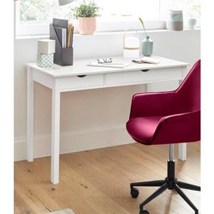 my home Schreibtisch "Gava", aus massivem Kiefernholz, ideal für das home office, Laptoptisch Breite 120 cm