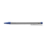 Kugelschreiber LAMY 205 logo, nachfüllbar, blauschreibende Großraummine, silber & matt-blau