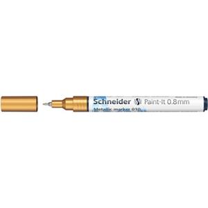 Schneider paint-it marker 010 0.8 mm., kleur goud metallic