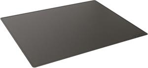Durable schrijfonderlegger met siergroef, PP, ft 530 x 400 mm, zwart