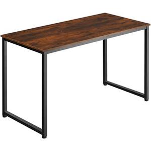 tectake - bureau tafel Flint 120 cm - indutrieel - donkerbruin - 404465