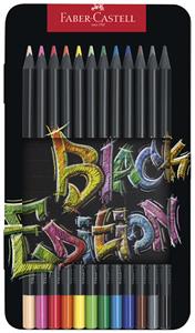 Faber-Castell Faber castell kleurpotloden black edition à 12 stuks