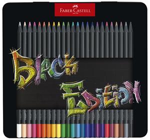 Faber-Castell Faber castell kleurpotloden black edition à 24 stuks