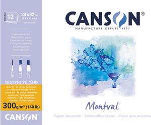 CANSON Zeichenpapierblock , Montval, , 240 x 320 mm, 300 g/qm
