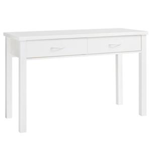 FineBuy Schreibtisch Weiß 50 cm breit weiß