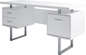 Jahnke Schreibtisch CLB, Schreibtisch mit großer Arbeitsfläche und viel Stauraum