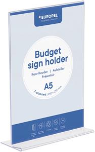 Europel folderhouder Budget, met T-voet, ft A5