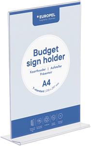 Europel folderhouder Budget, met T-voet, ft A4