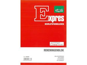 Expres Rekeningblok Sigel  Zelfkopierend A5 2X50 Blad