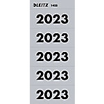 Leitz Zelfklevende rugetiketten jaartal 2023 Grijs 60 x 25,5 mm Pak van 100