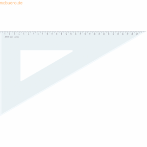 Aristo driehoek  36cm 60Â° met facet rand