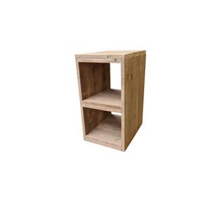 Schreibtischschrank Gerüstholz 34Lx68Bx72H cm - Wood4you