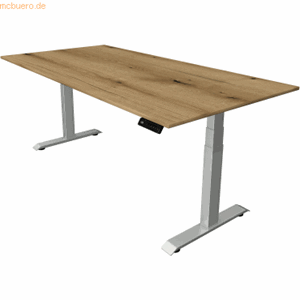 Kerkmann Zit/sta bureau Move 4 new, elektrisch, B200xD100cm, memory functie