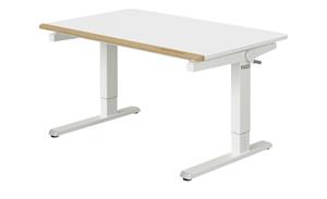 Schreibtisch  Teenio ¦ weiß ¦ Maße (cm): B: 120 H: 53 T: 75  - Möbel Kraft