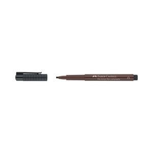 Faber-Castell Calligraphiemarker Pitt Pen sepia dunkel 4005401675754 FABER CASTELL 167575