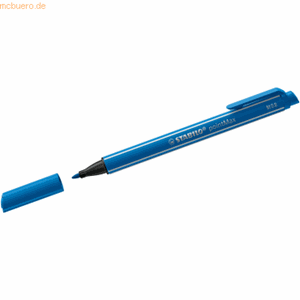 Stabilo 10 x  Filzschreiber pointMax dunkelblau