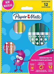 Paper:Mate Fasermaler Kids Colouring, 12er Blister