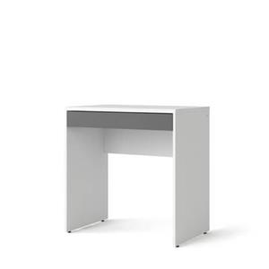 PKline Schreibtisch Fula weiss + grau Tisch Bürotisch Computertisch Computer Büro