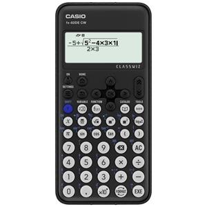 Casio FX-82DE CW Technische rekenmachine werkt op batterijen Zwart Aantal displayposities: 10