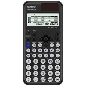 Casio FX-87DE CW Technische rekenmachine werkt op batterijen, werkt op zonne-energie Zwart Aantal displayposities: 10