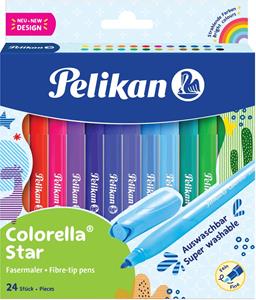 Pelikan Fasermaler Colorella Star, 24 Farben