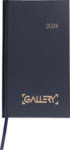 Gallery agenda, minitimer, 2024, blauw