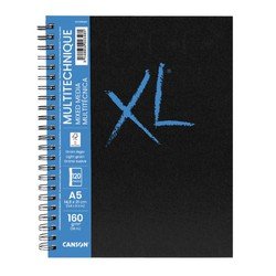 Canson Schetsboek  Mix Media XL A5 60v 160gr spiraal