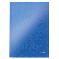 Leitz Notitieboek  WOW A4 lijn blauw | 6 stuks