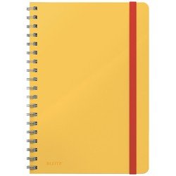 Leitz Notitieboek  Cosy B5 lijn spiraal geel | 15 stuks