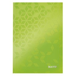 Leitz Notitieboek  WOW A5 160blz 90gr lijn groen