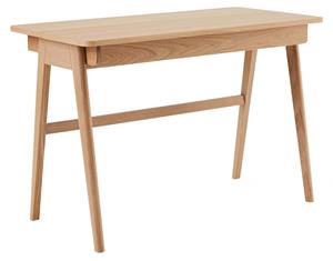 Hammel Furniture Schreibtisch Findahl by Hammel Home Desk, (1 St.), 110x55,5/72,5 cm, mit Stauraum und Beine aus Massivholz