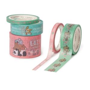 Paagman Legami cute animals washi tape a 5 stuks