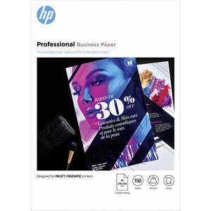 HP Professional 7MV84A Fotopapier DIN A3 180 g/m² 1 St. Glänzend