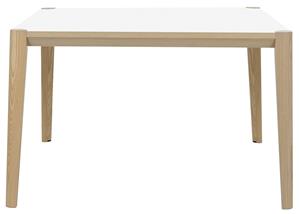 Gamillo Furniture Bureau tafel Absolu 140 cm breed in wit met eiken
